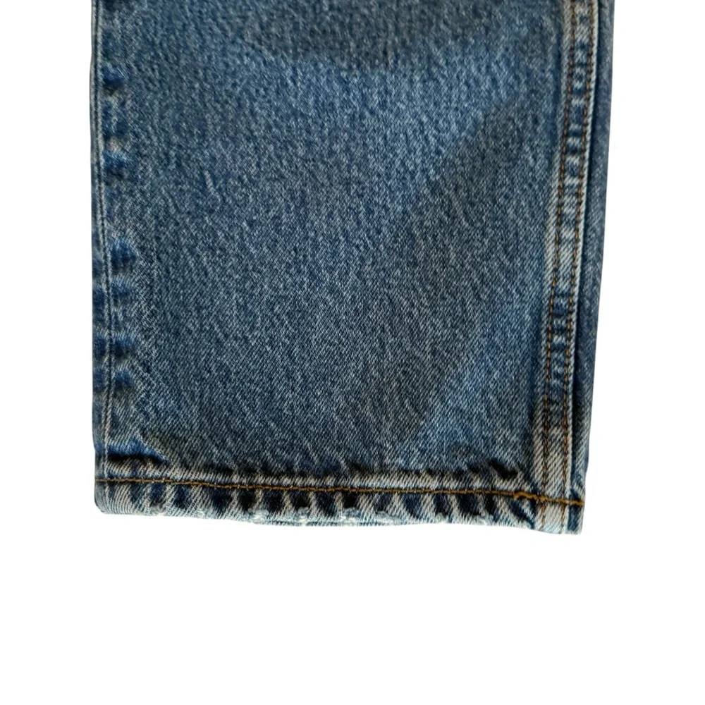 Re/Done 70S Stove Pipe Denim Age 20 Straight Blue Jeans Size 26